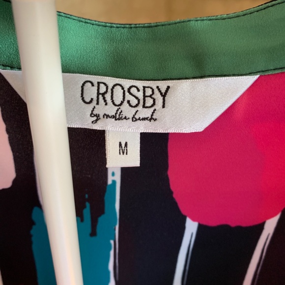 Crosby by Mollie Burch‎ abstract tunic. Worn 1x . 178 retail - Picture 2 of 4